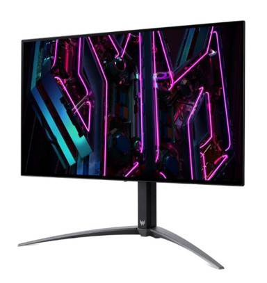 ACER Gaming monitor 26.5" PREDATOR X27 UM.GXXEE.001, QHD, OLED, 240Hz, 1ms, 1000cd/m2, G-Sync, pivot, zvučnici, crni